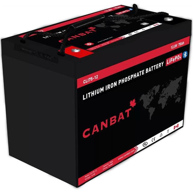 CLI75-12 12V 75AH LITHIUM BATTERY (LIFEPO