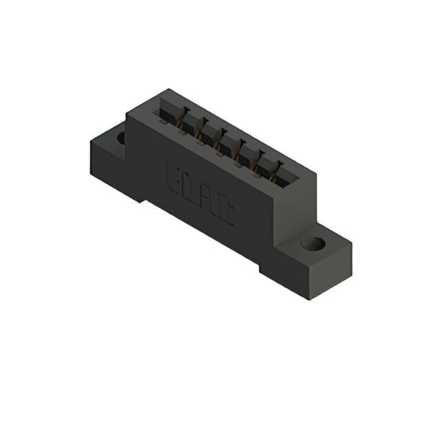 387-006-542-104 CONN EDGE SGL FMALE 6POS 0.156