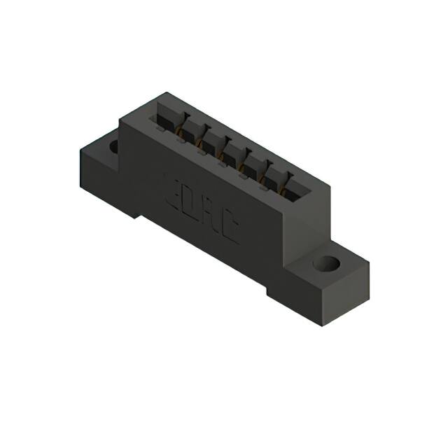 387-006-523-104 CONN EDGE SGL FMALE 6POS 0.156