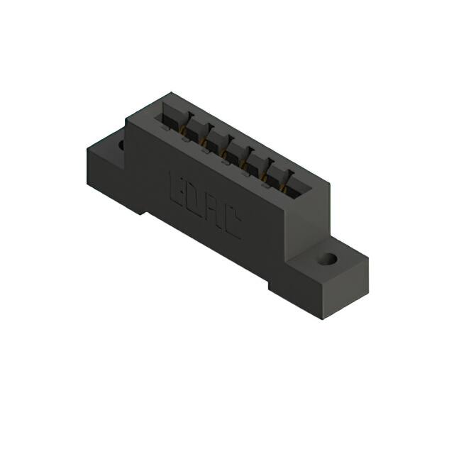 387-006-540-102 CONN EDGE SGL FMALE 6POS 0.156