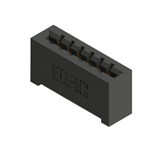 387-006-521-101 CONN EDGE SGL FMALE 6POS 0.156