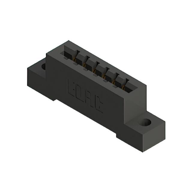 387-006-521-104 CONN EDGE SGL FMALE 6POS 0.156