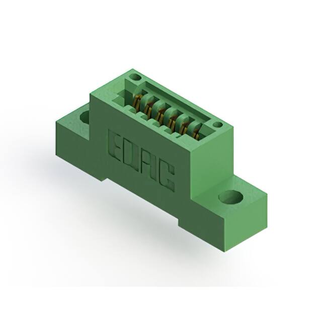 345-006-524-104 CONN EDGE SINGLE FML 6POS 0.100