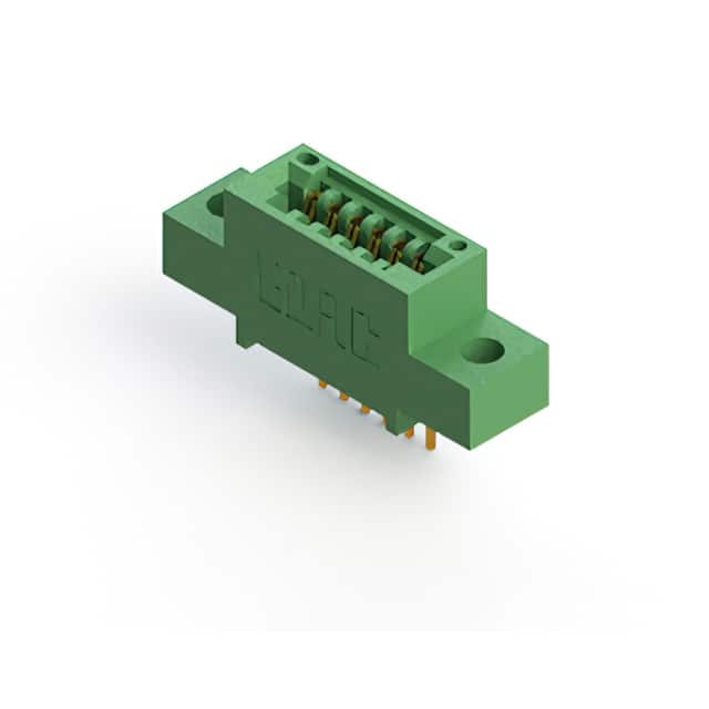 345-006-542-404 CONN EDGE SINGLE FML 6POS 0.100