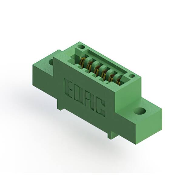 345-006-521-402 CONN EDGE SINGLE FML 6POS 0.100