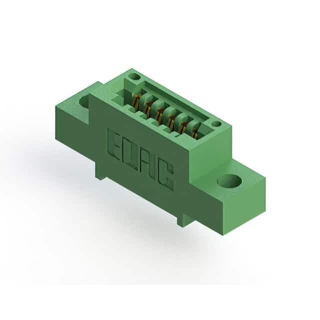 345-006-524-404 CONN EDGE SINGLE FML 6POS 0.100