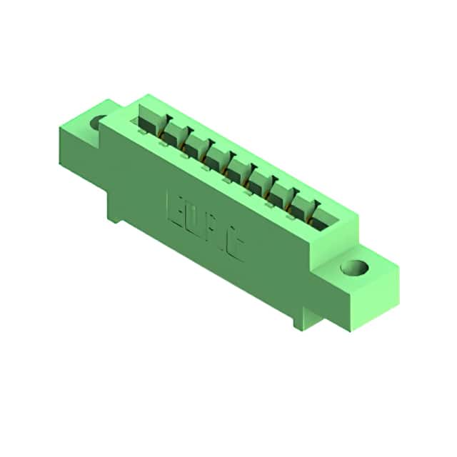 337-008-520-604 CONN EDGE SGL FMALE 8POS 0.156
