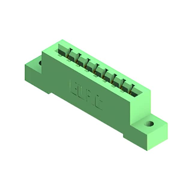 337-008-520-102 CONN EDGE SGL FMALE 8POS 0.156