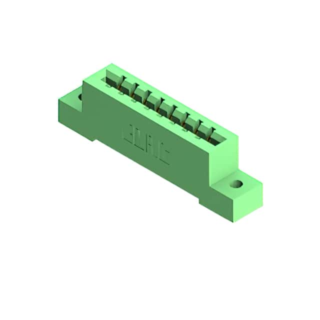 337-008-540-102 CONN EDGE SGL FMALE 8POS 0.156