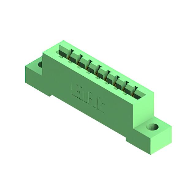 337-008-524-104 CONN EDGE SGL FMALE 8POS 0.156