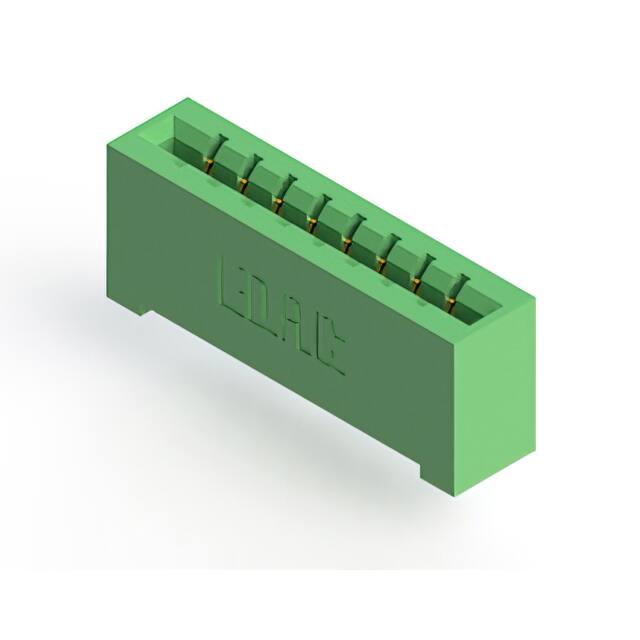 333-008-520-101 CONN EDGE SGL FMALE 8POS 0.156