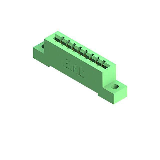 337-008-544-104 CONN EDGE SGL FMALE 8POS 0.156