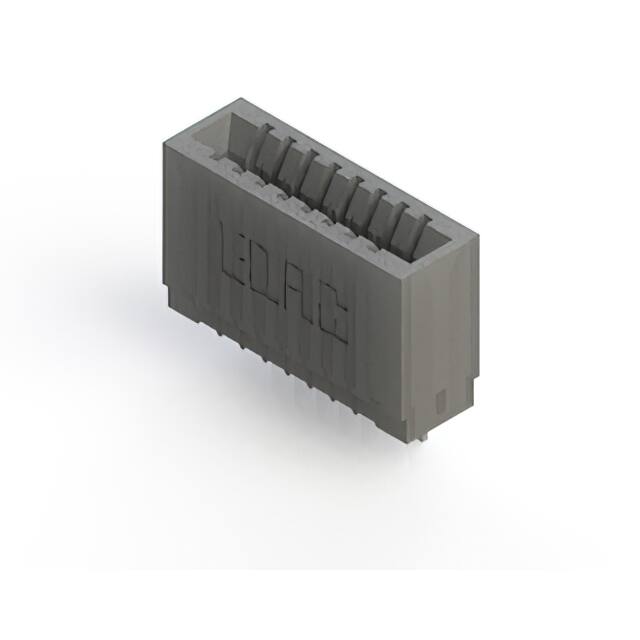 745-008-522-101 CONN EDGE SINGLE FML 8POS 0.100
