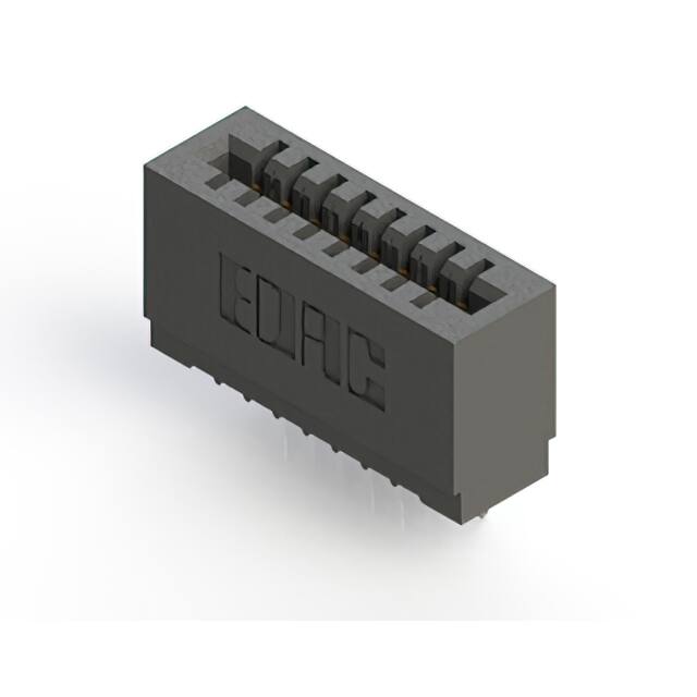 725-008-520-101 CONN EDGE SINGLE FML 8POS 0.100