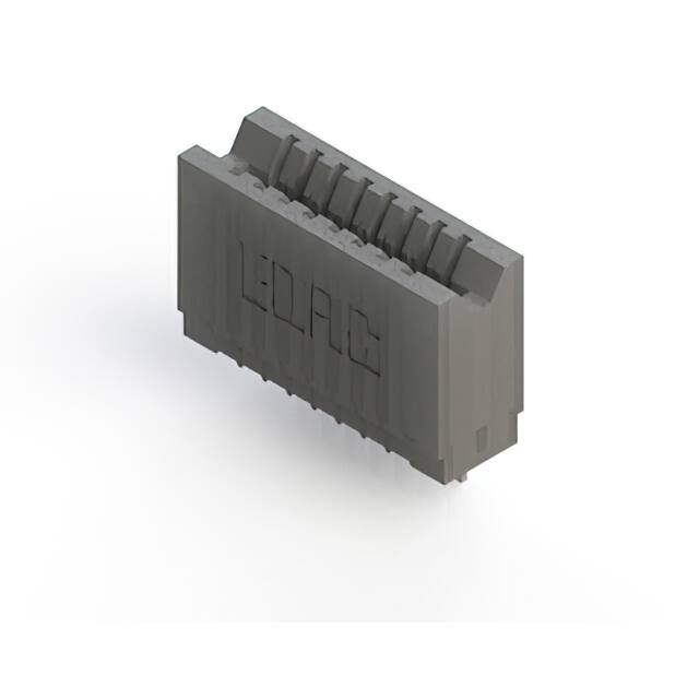 745-008-522-106 CONN EDGE SINGLE FML 8POS 0.100