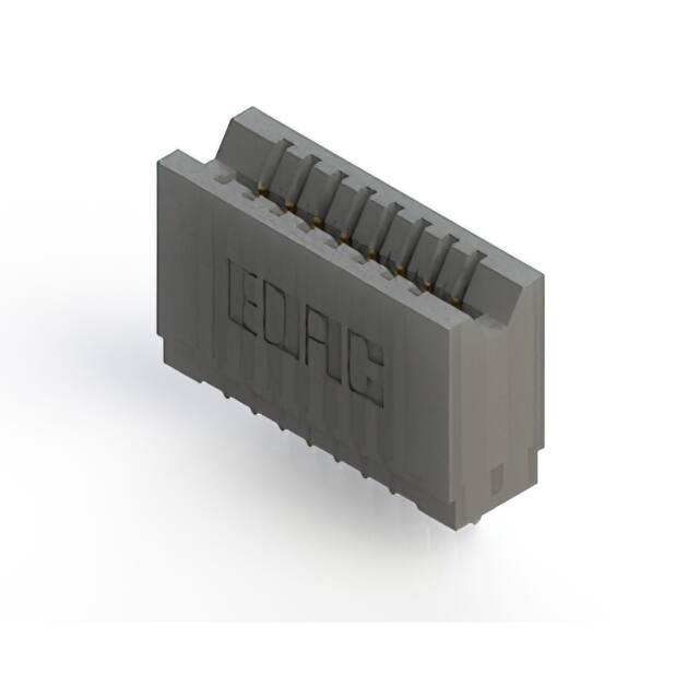 745-008-525-106 CONN EDGE SINGLE FML 8POS 0.100