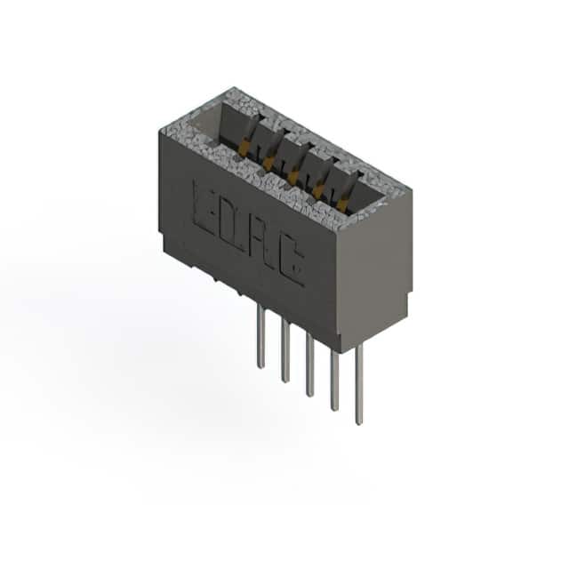 726-005-540-101 CONN EDGE SGL FMALE 5POS 0.125