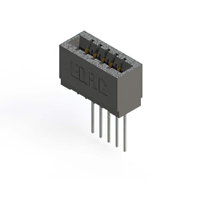 726-005-553-101 CONN EDGE SGL FMALE 5POS 0.125