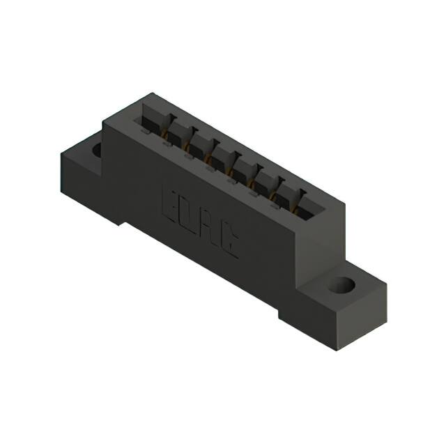 387-007-524-104 CONN EDGE SGL FMALE 7POS 0.156