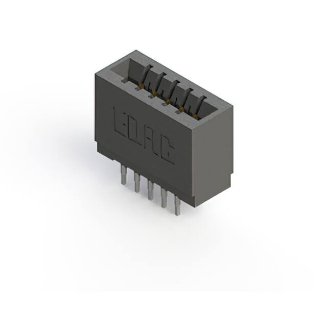 746-010-545-601 CONN EDGE DUAL FMALE 10POS 0.125