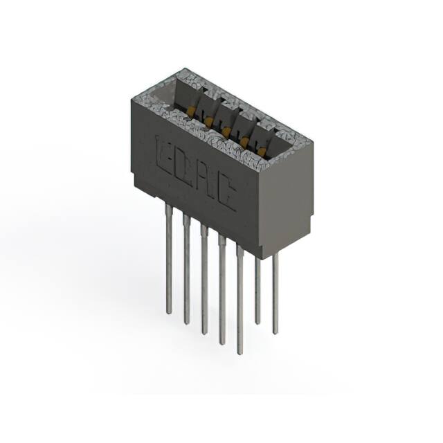 726-010-553-201 CONN EDGE DUAL FMALE 10POS 0.125