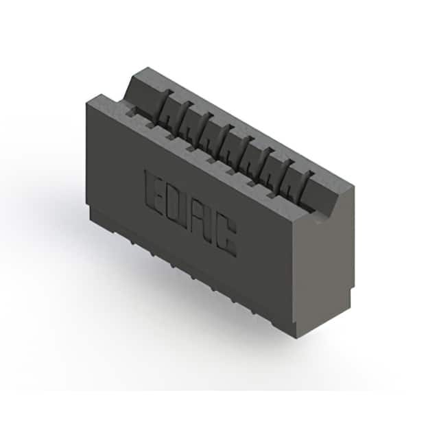 746-008-520-106 CONN EDGE SGL FMALE 8POS 0.125