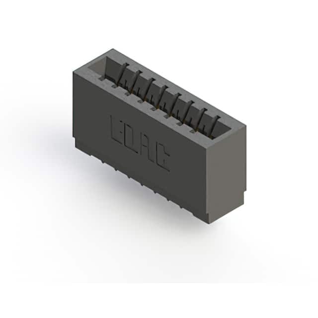746-008-527-501 CONN EDGE SGL FMALE 8POS 0.125