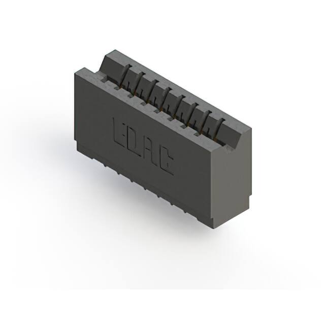 746-008-527-506 CONN EDGE SGL FMALE 8POS 0.125