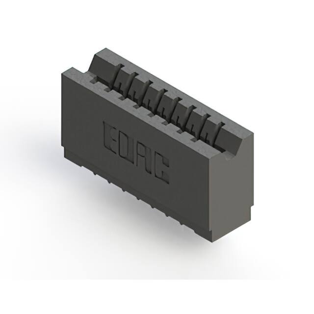 746-008-520-506 CONN EDGE SGL FMALE 8POS 0.125