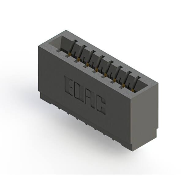 746-008-525-501 CONN EDGE SGL FMALE 8POS 0.125