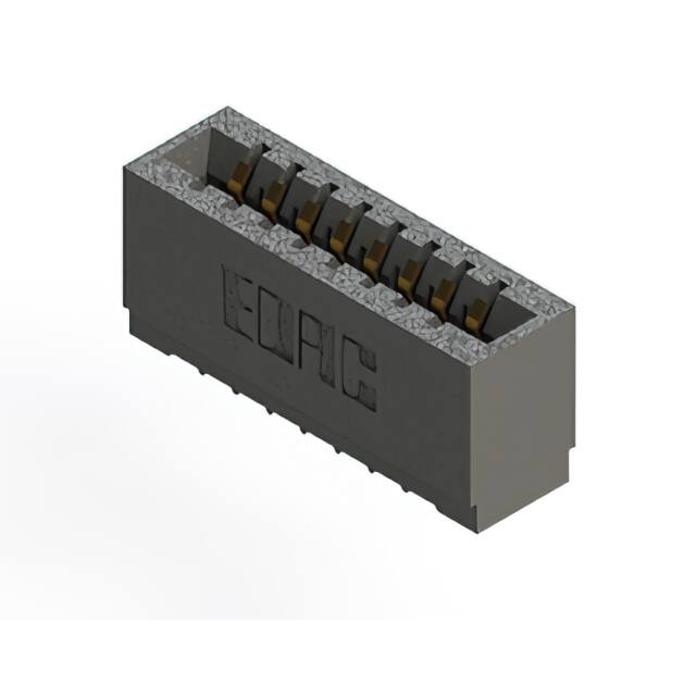 726-008-525-101 CONN EDGE SGL FMALE 8POS 0.125