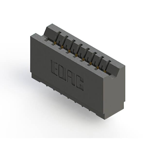 746-008-525-506 CONN EDGE SGL FMALE 8POS 0.125