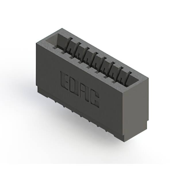 746-008-520-501 CONN EDGE SGL FMALE 8POS 0.125