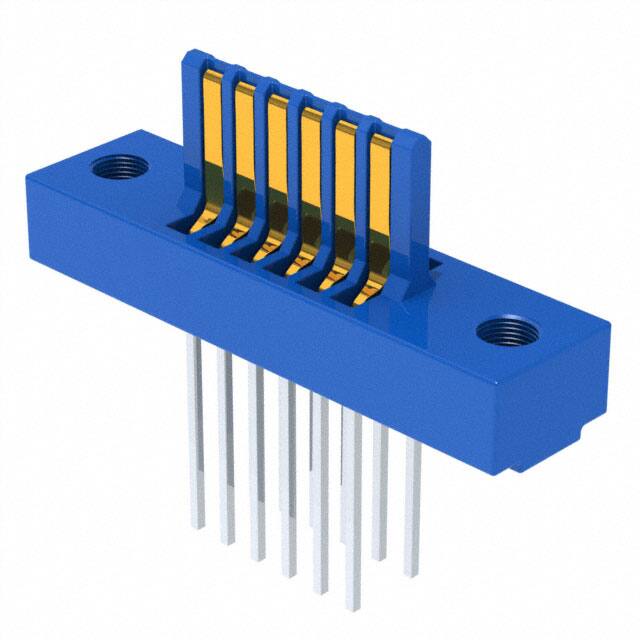 ECC06MMMT CONN CARDEDGE MALE 12POS 0.100