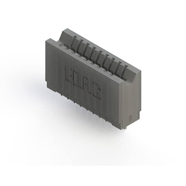 745-009-522-106 CONN EDGE SINGLE FML 9POS 0.100