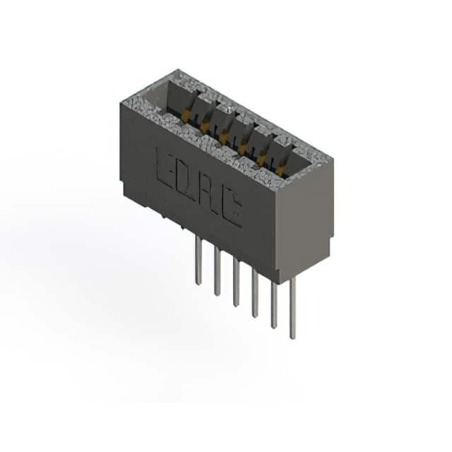 726-006-540-101 CONN EDGE SGL FMALE 6POS 0.125