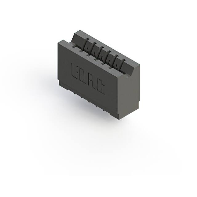 746-006-553-106 CONN EDGE SGL FMALE 6POS 0.125