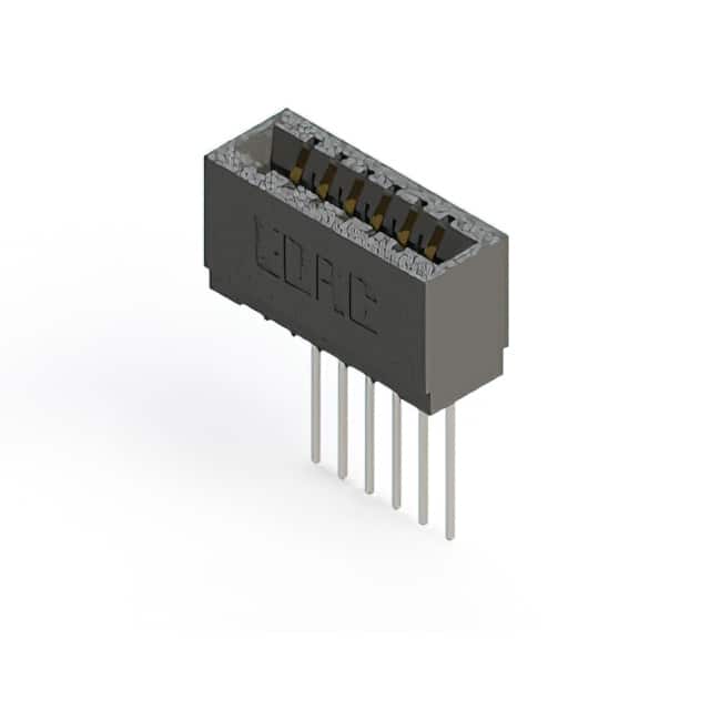726-006-541-101 CONN EDGE SGL FMALE 6POS 0.125
