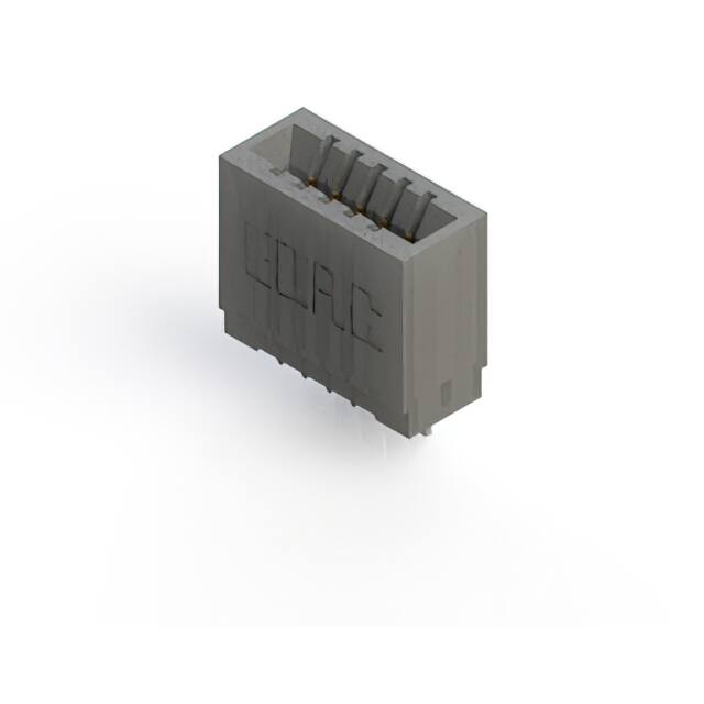 745-005-545-101 CONN EDGE SINGLE FML 5POS 0.100
