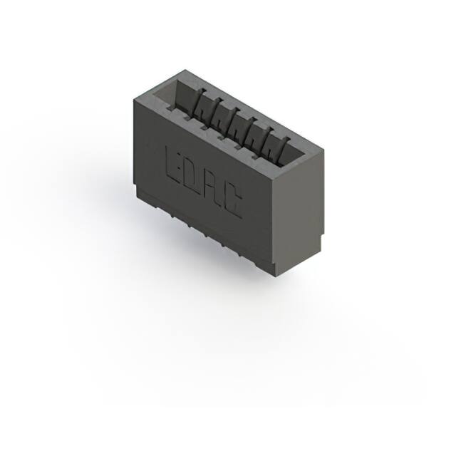746-006-553-101 CONN EDGE SGL FMALE 6POS 0.125