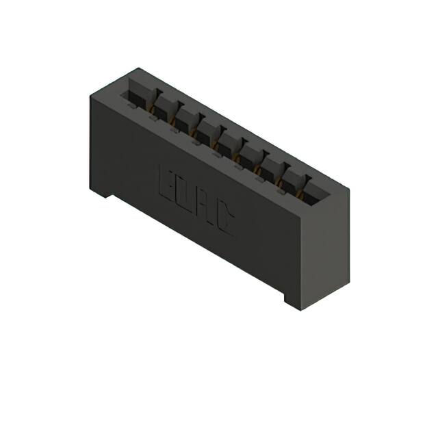 387-008-523-101 CONN EDGE SGL FMALE 8POS 0.156