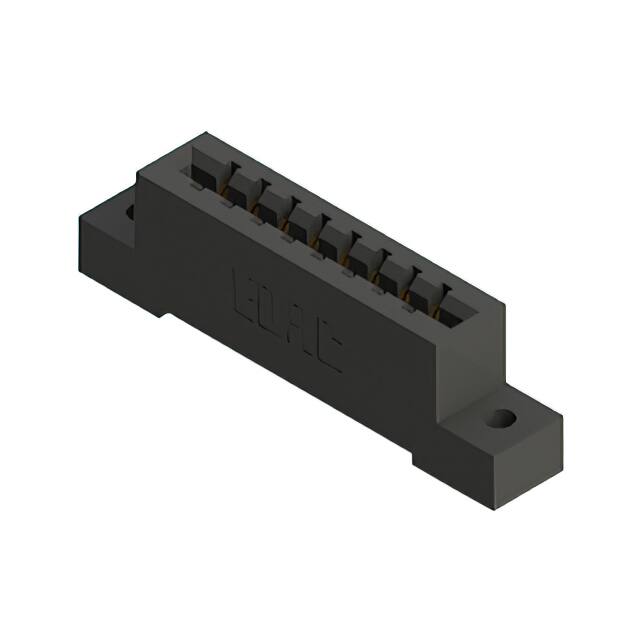 387-008-521-102 CONN EDGE SGL FMALE 8POS 0.156