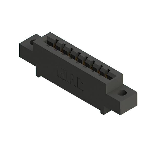 387-008-521-604 CONN EDGE SGL FMALE 8POS 0.156