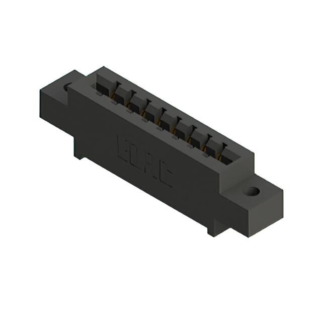 387-008-521-602 CONN EDGE SGL FMALE 8POS 0.156