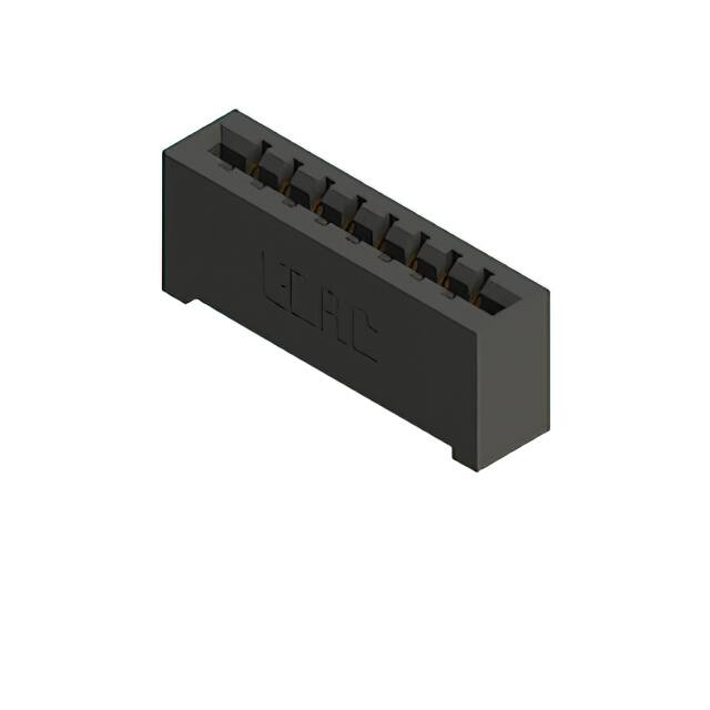 387-008-540-101 CONN EDGE SGL FMALE 8POS 0.156