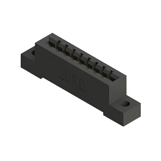 387-008-520-104 CONN EDGE SGL FMALE 8POS 0.156