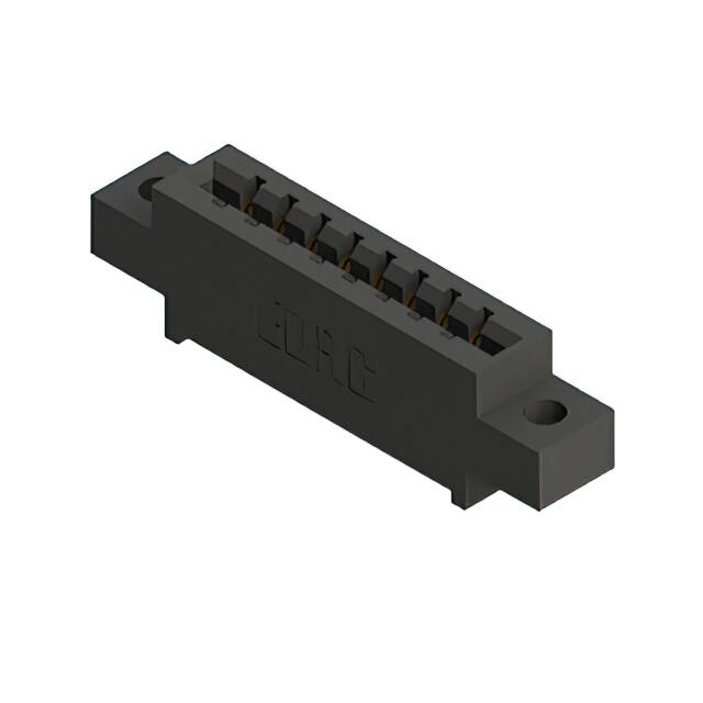 387-008-520-604 CONN EDGE SGL FMALE 8POS 0.156