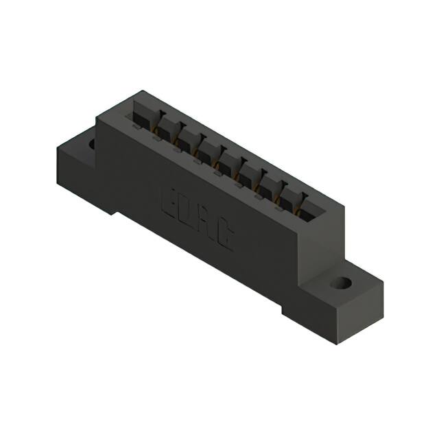 387-008-520-102 CONN EDGE SGL FMALE 8POS 0.156