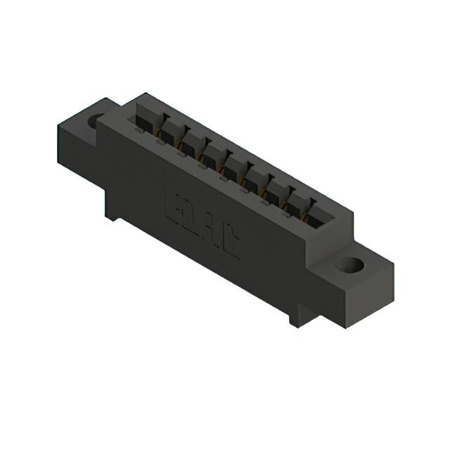 387-008-524-604 CONN EDGE SGL FMALE 8POS 0.156