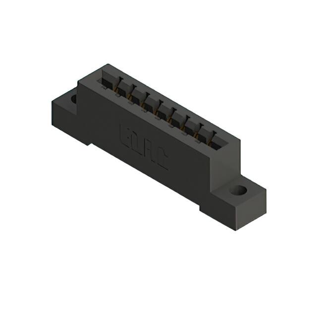 387-008-523-104 CONN EDGE SGL FMALE 8POS 0.156